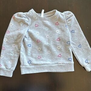 Janie and Jack heart sweater size 4